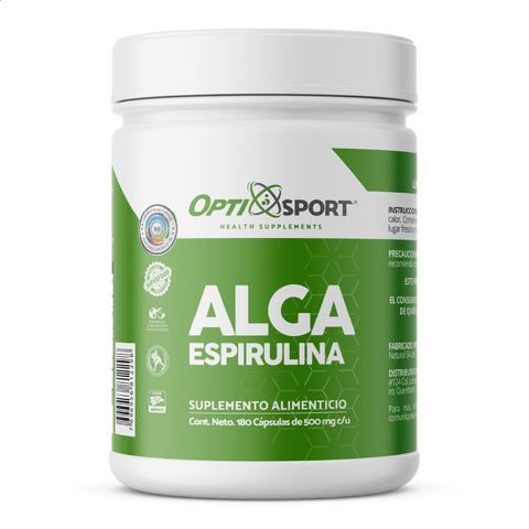 Alga Espirulina (180 cáps)