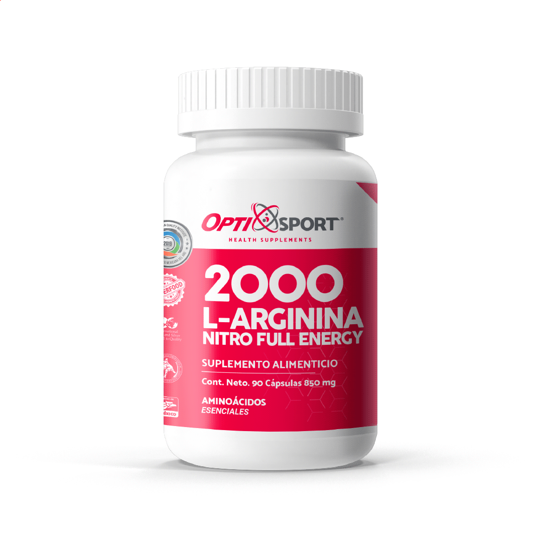 L-Arginina 2000 Nitro Full Energy (90 cápsulas)