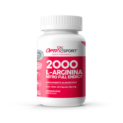 L-Arginina 2000 Nitro Full Energy (90 cáps)