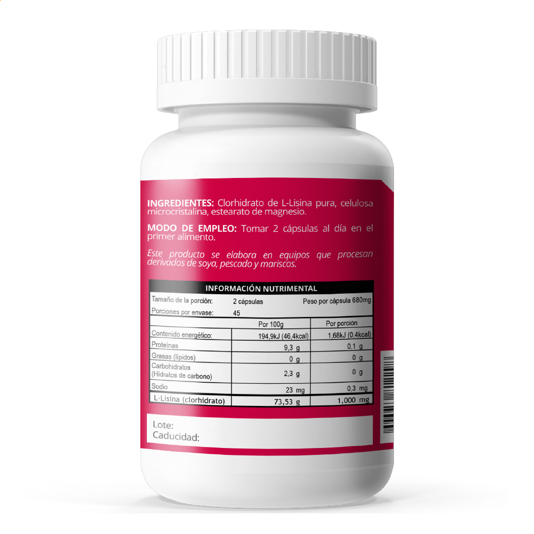 L-Lisina 500 (90 cáps)
