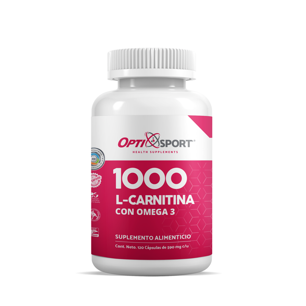 L-Carnitina 1000 (120 cápsulas) – OptiSport Health Supplements
