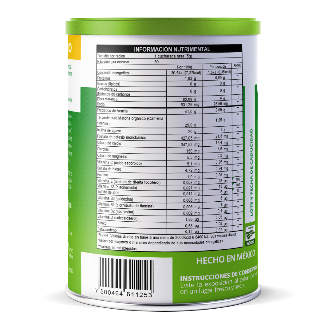 Matcha - Té Verde Keto 300 grs. (polvo)