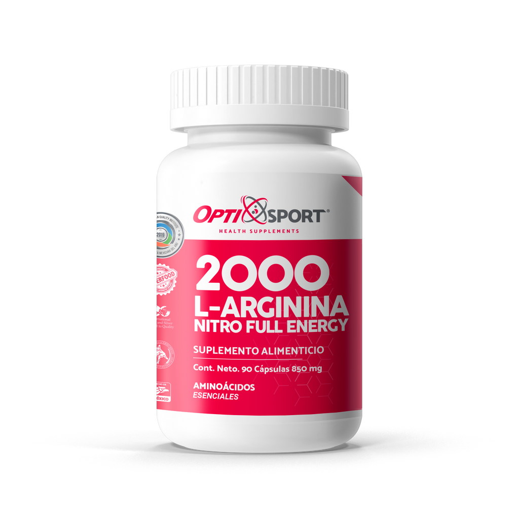 L-Arginina 2000 Nitro Full Energy con 90 caps.