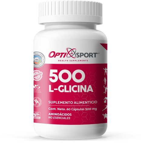 L-Glicina 500 con 60 caps.