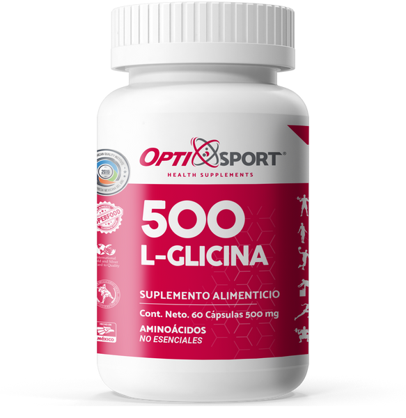 L-Glicina 500 con 60 caps.