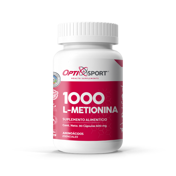 L-Metionina 1000 con 90 caps.