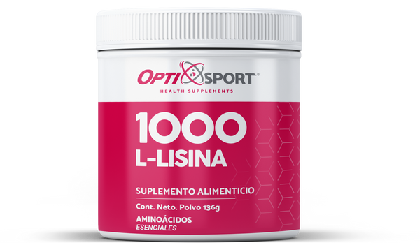 L-Lisina 1000 en polvo de 136g.