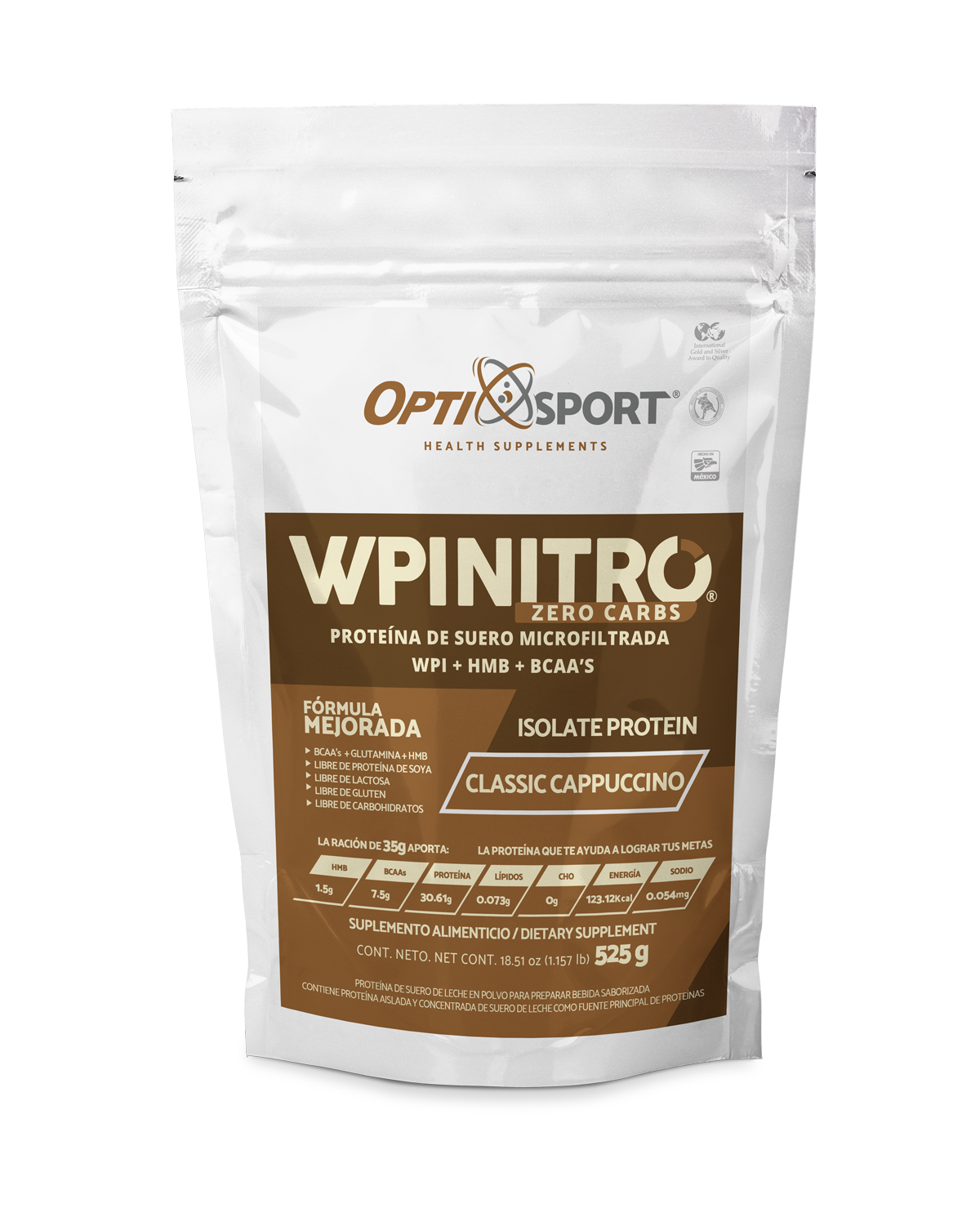 WPINITRO ZERO CARBS CAPUCHINO