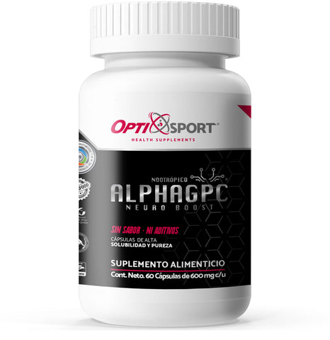 ALPHAGPC Neuro Boost c/60 cápsulas de 600mg