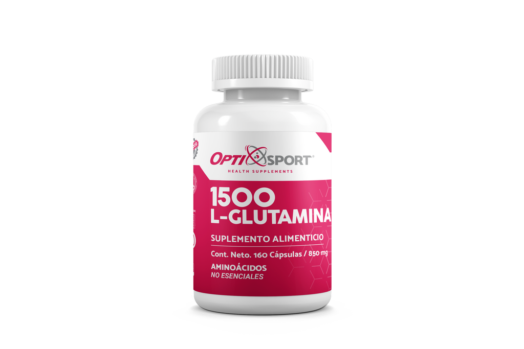 L-Glutamina 1500 con 160 caps.