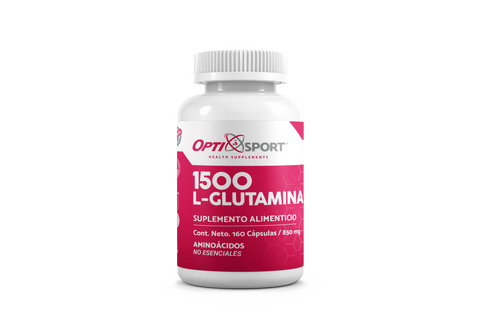 L-Glutamina 1500 con 160 caps.