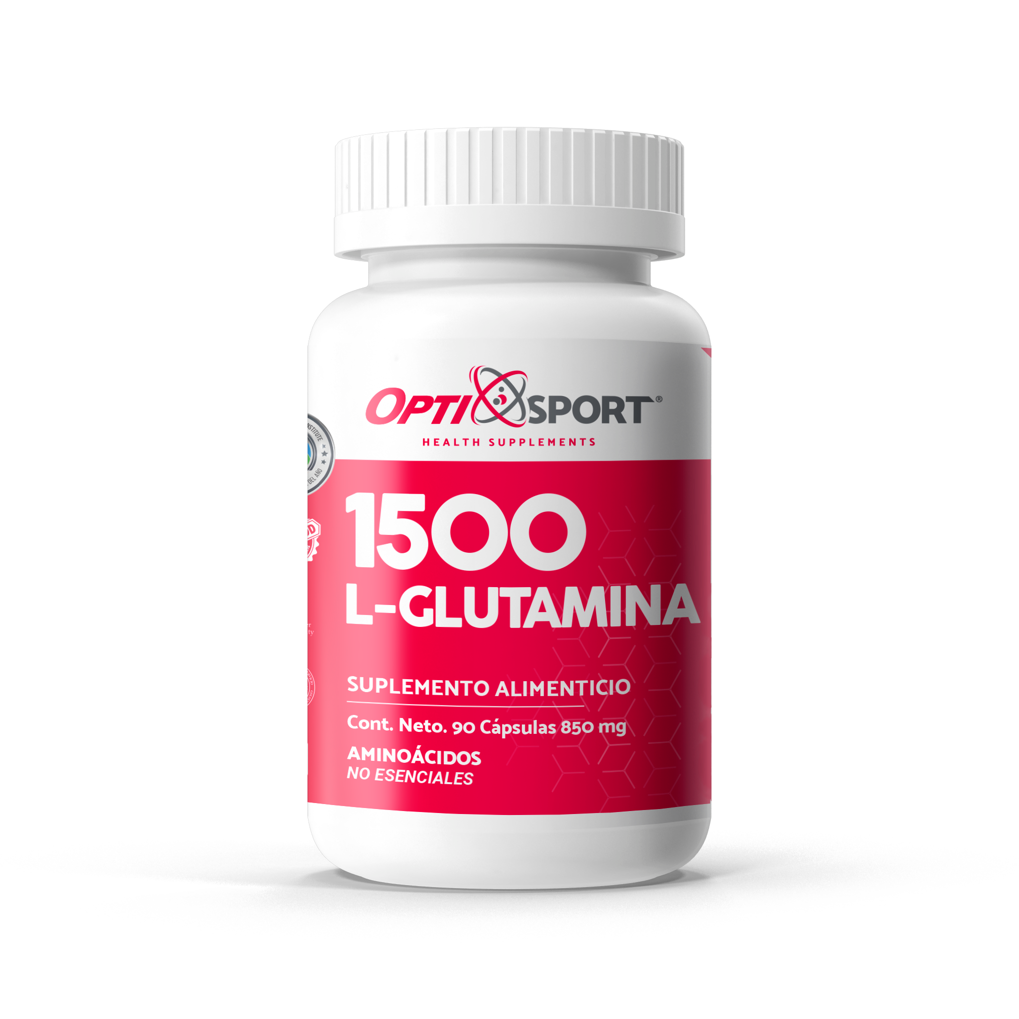 L-Glutamina 1500 con 90 caps.
