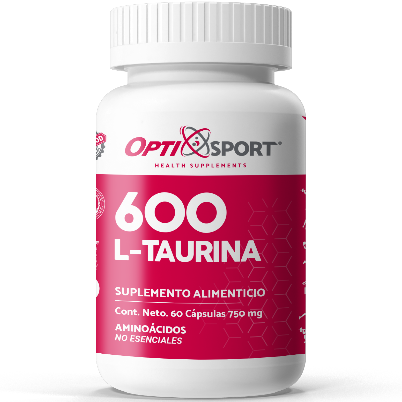 L-Taurina 600 con 60 caps.
