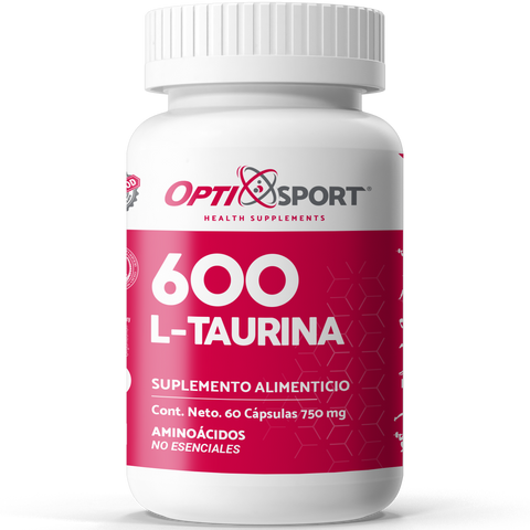L-Taurina 600 con 60 caps.